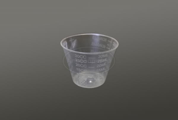 Стаканчик для приема лекарств 30 мл (100 шт.)
