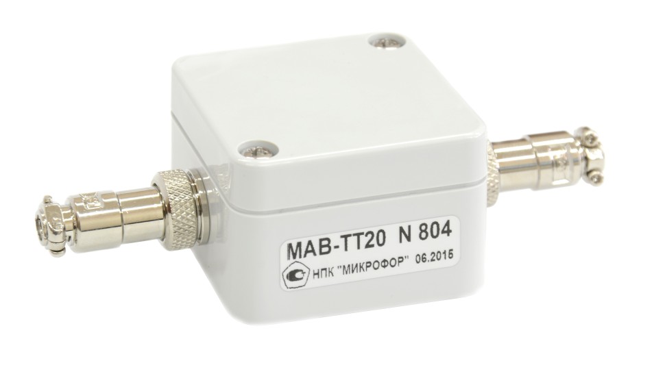 Модуль аналогового ввода МАВ-ТТ20 Микрофор