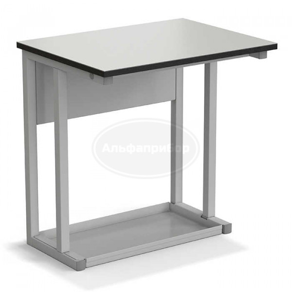 Приставка под дистиллятор (на мойку) 530х400х550 мм серая, поверхность - Labgrade