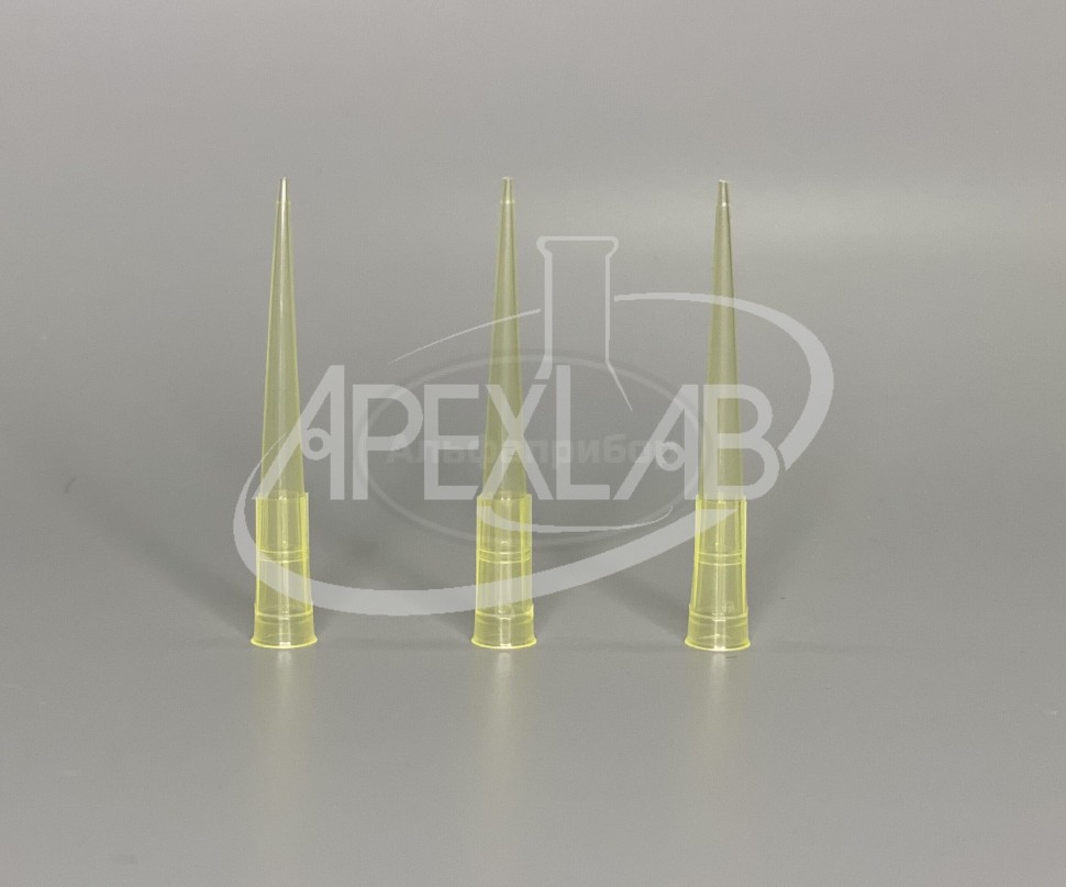 Наконечники 5-200 мкл универсальные желтые (1000 шт.)