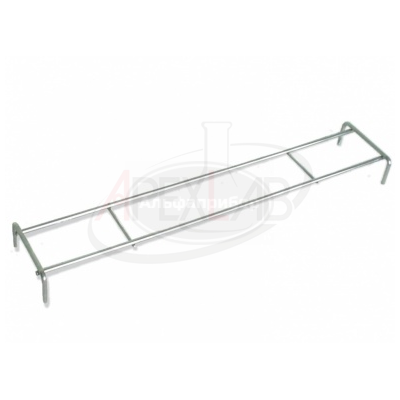 Штатив-рельсы 435х85х25 мм для окраски мазков без делителей