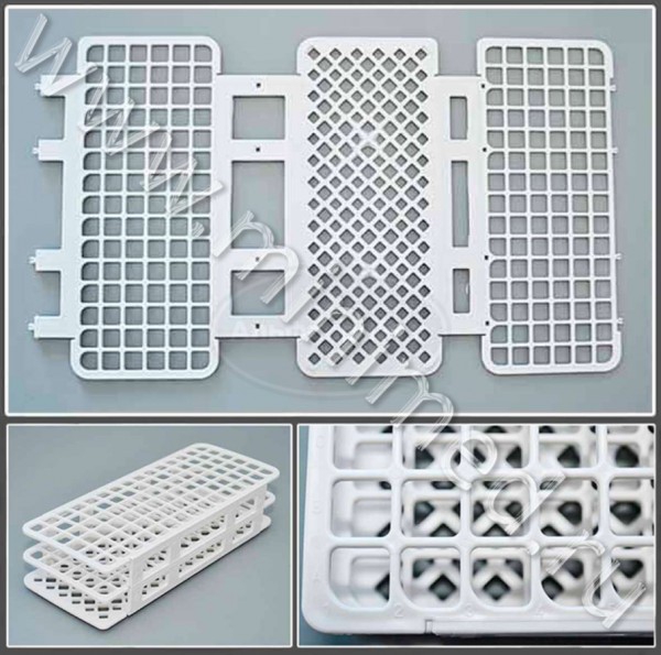 Штатив для пробирок диам.13, п/п, 90 гнезд, упаковка 5/50шт