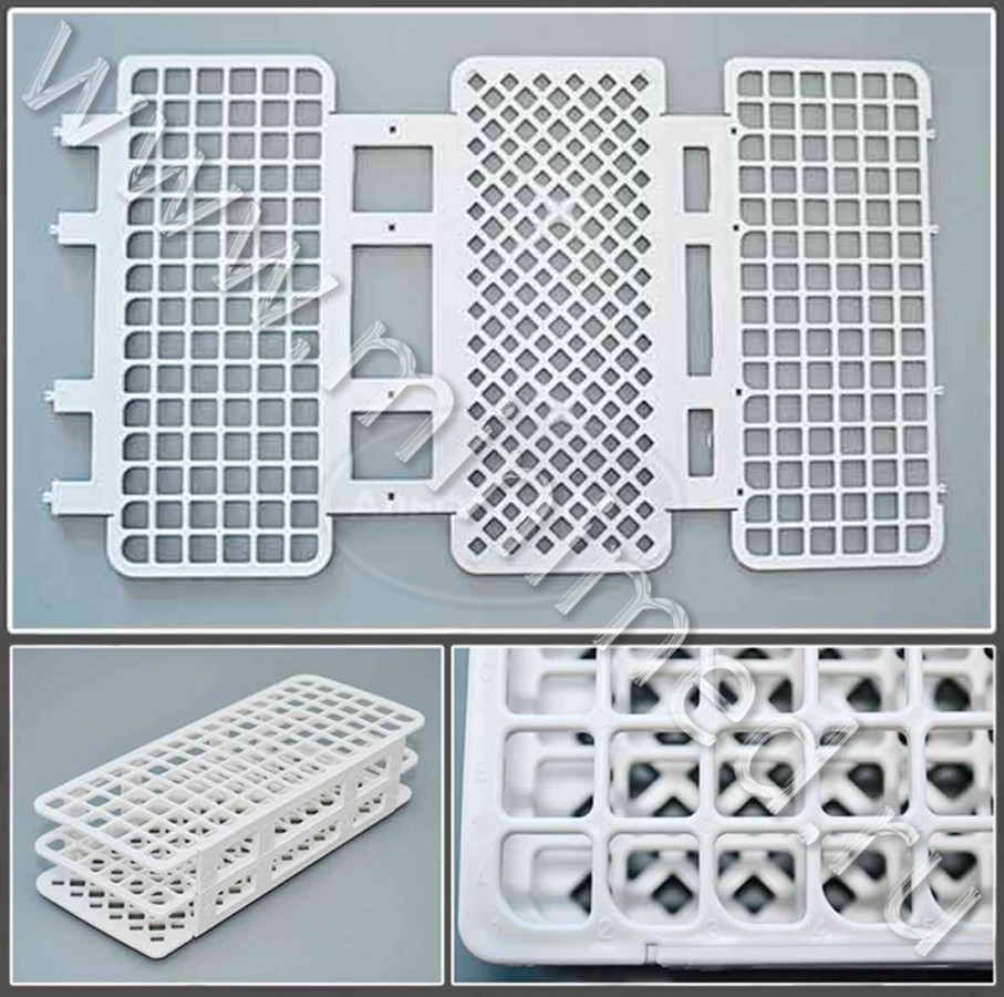 Штатив для пробирок диам.13, п/п, 90 гнезд, упаковка 5/50шт
