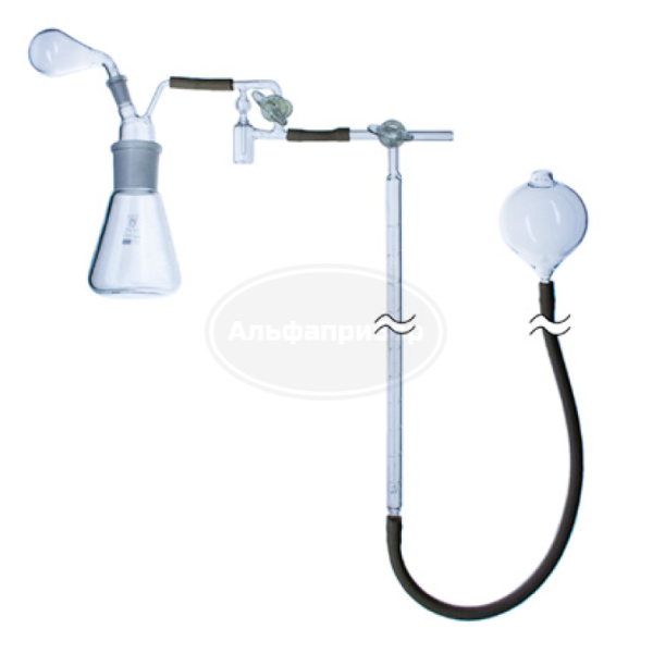 Колба с ретортой 100мл ГФ 5.887.396