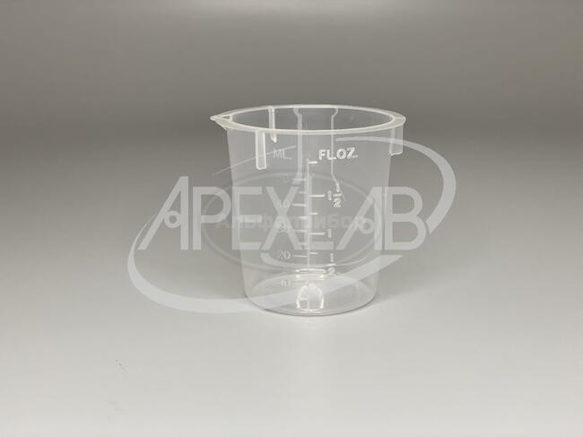 Стакан низкий 50 мл с делениями