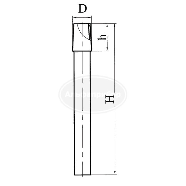 Шлиф-конус КШ-14/23 ТС