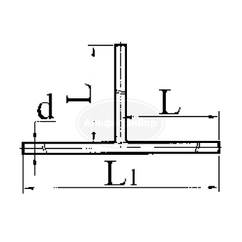Тройник, эскиз 2-632