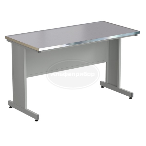 Стол пристенный 1500х750х900 мм, раб. поверхность - монолитный керамогранит