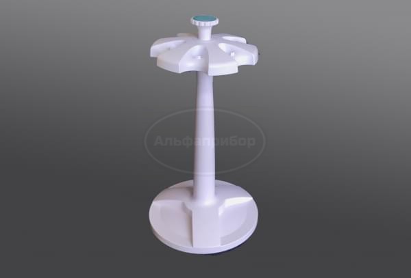 Штатив-карусель для автоматических дозаторов на 6 мест