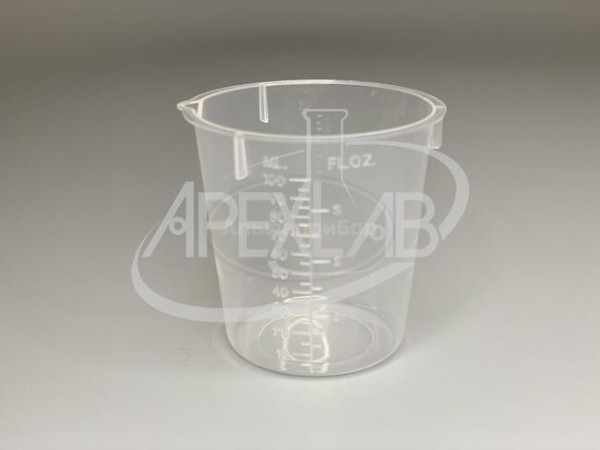 Стакан низкий 100 мл с делениями