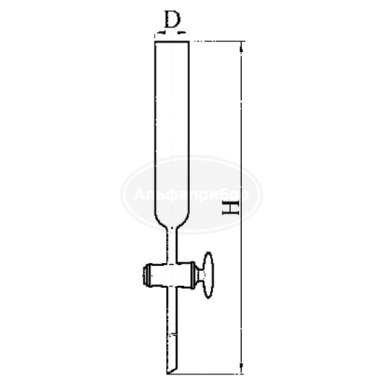 Колонка с краном, эскиз 2-654
