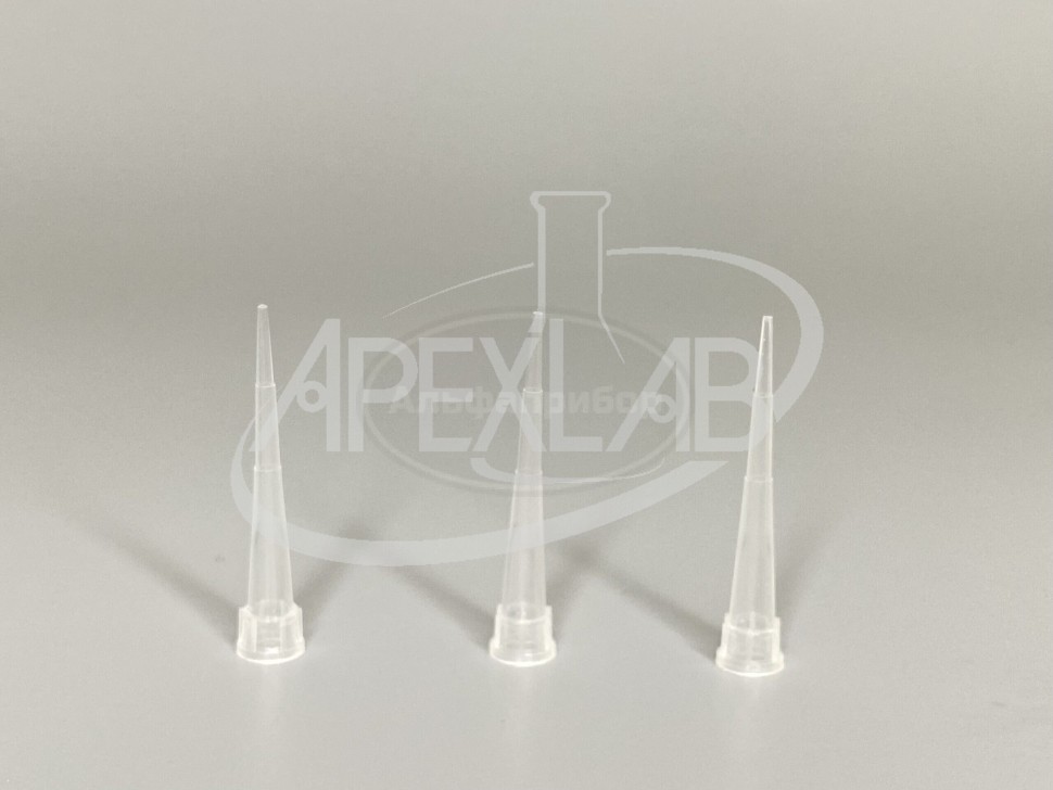 Наконечники 0,2-10 мкл универсальные бесцветные (1000 шт.)