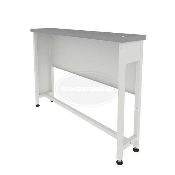 Технологическая приставка без воды 1200x250x850 мм, раб. поверхность - Durcon