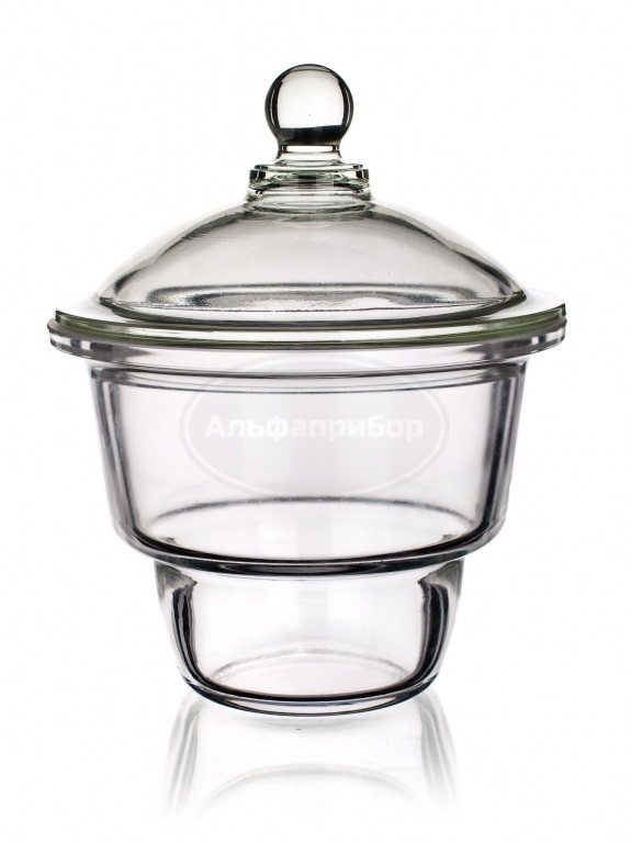 Эксикатор 200 стеклянная ручка, Simax