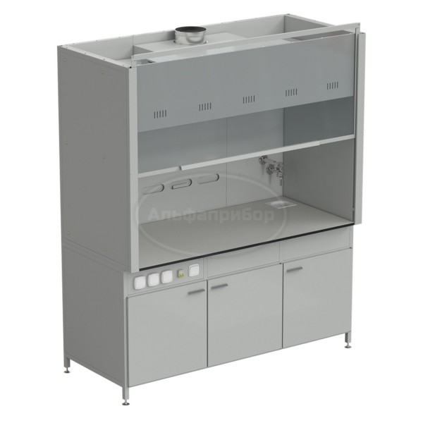 Шкаф вытяжной с подводом воды 1800х900х2145 мм, раб. поверхность - Labgrade