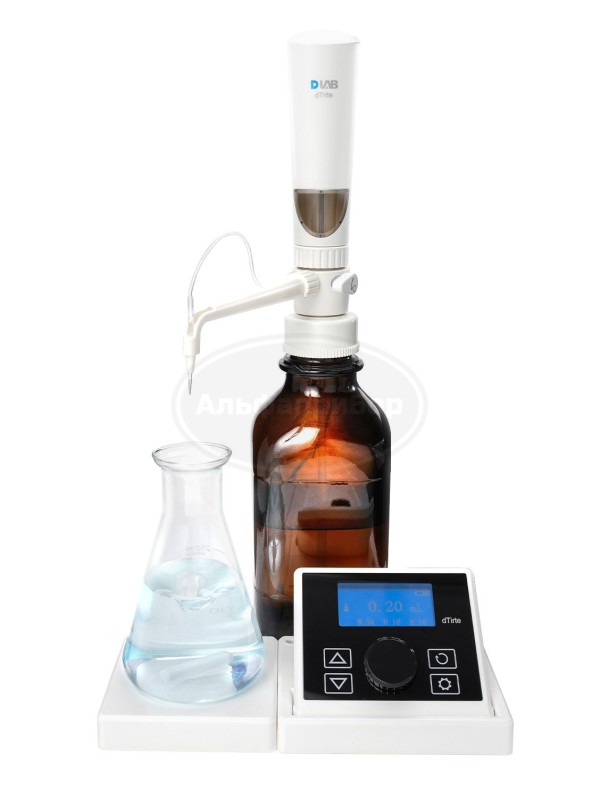 Титратор электронный DLab dTrite 0,01-99,99 мл, с магнитной мешалкой