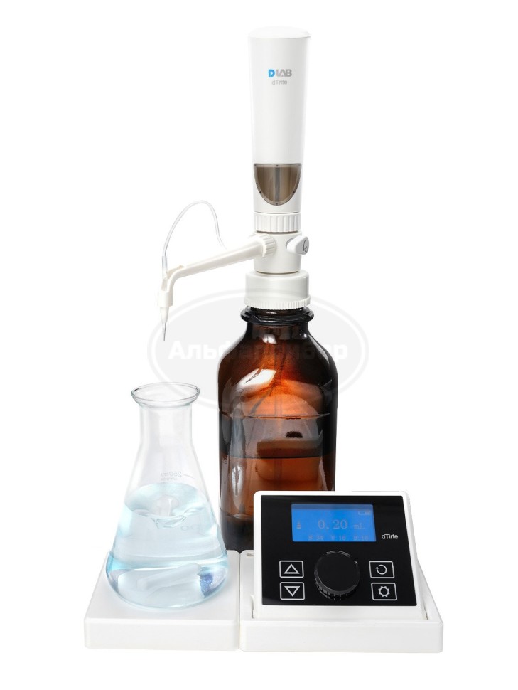 Титратор электронный DLab dTrite 0,01-99,99 мл, с магнитной мешалкой