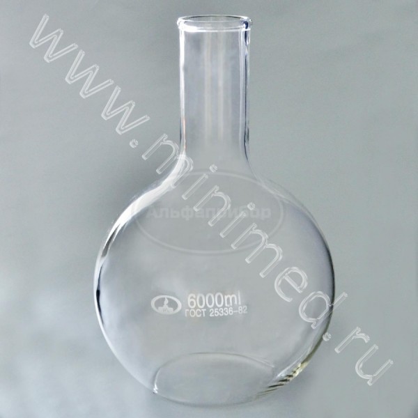 Колба П-2-6000-65 ТУ 9464-019-29508133-20155,ТС, МиниМед, упаковка 1шт/кор.4шт