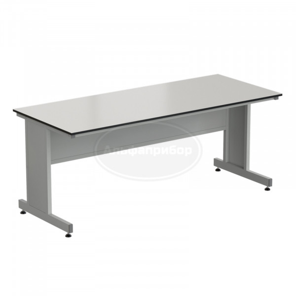 Стол пристенный 1800х750х750 мм, регулируемые опоры, раб. поверхность - Labgrade