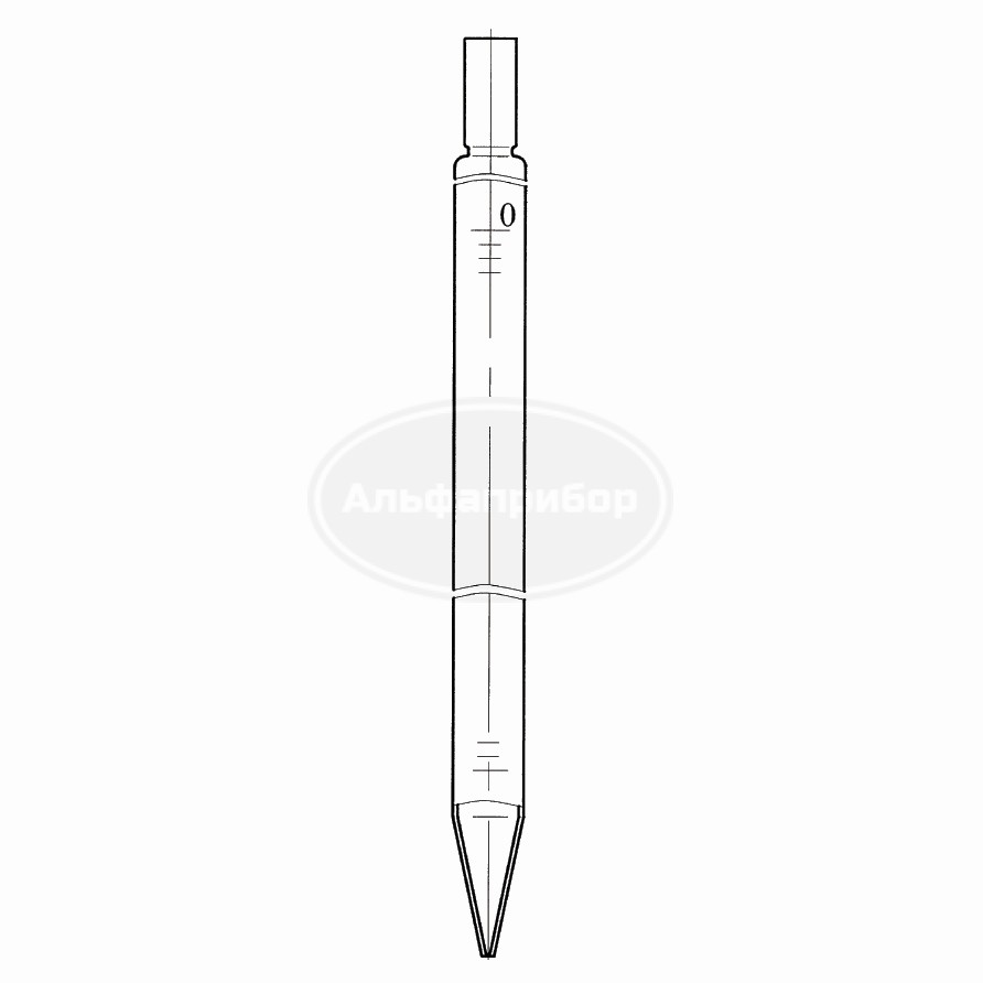 Пипетка 3-2-2-10 исп. 2 на полный слив ГОСТ 29227-91