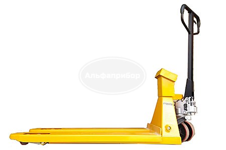 Гидравлическая весовая телега Pallet truck scale-2t