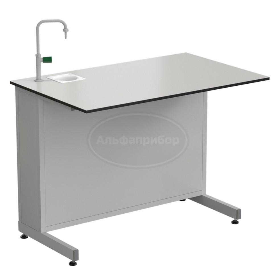 Стол демонстрационный с подводом воды 1200х750х900 мм, раб. поверхность - Labgrade