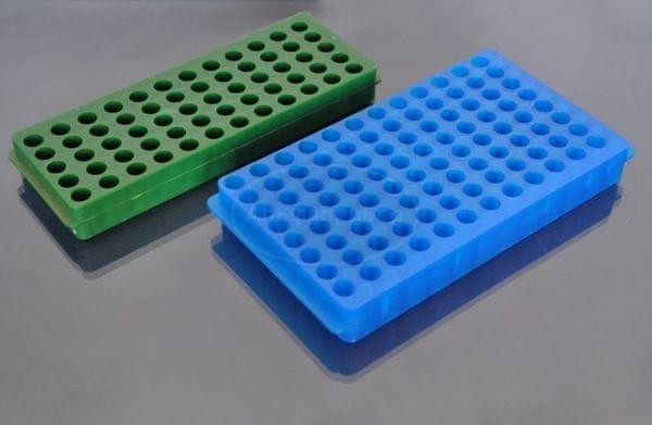 Штатив двусторонний для пробирок типа Эппендорф на 0.5 и 1.5 мл на 60 гнезд