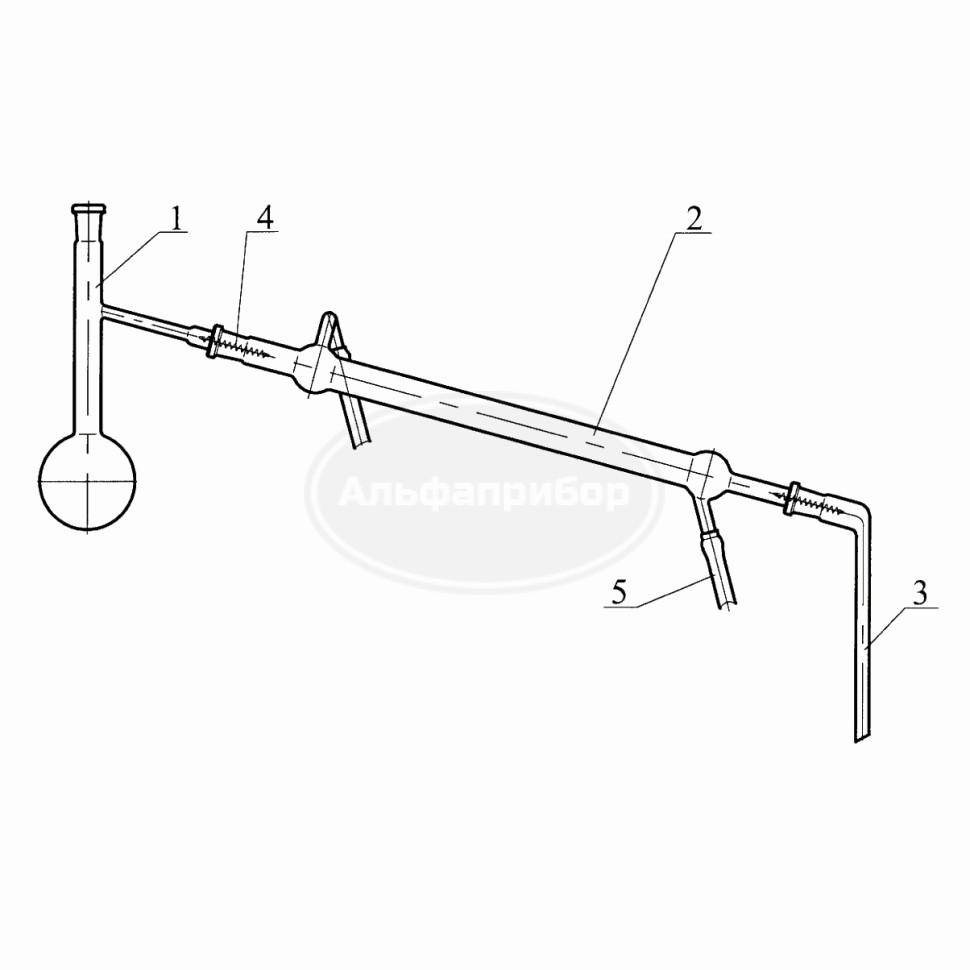 Прибор для определения пределов кипения