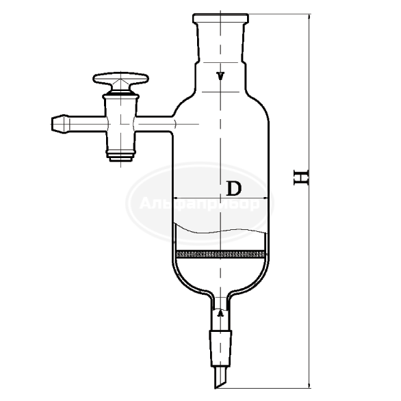 Фильтр Шотта ФКП-32-ПОР 40, эскиз 5-437-02