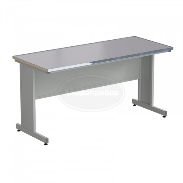 Стол пристенный 1800х750х900 мм, раб. поверхность - монолитный керамогранит