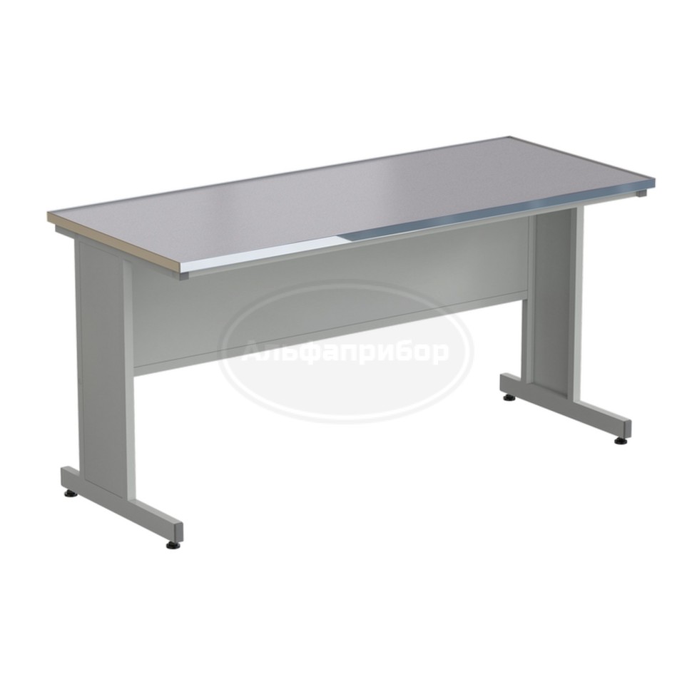 Стол пристенный 1800х750х900 мм, раб. поверхность - монолитный керамогранит