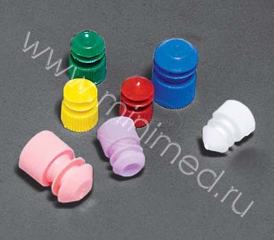 Пробка для пробирок диам.13 мм, п/эт, упаковка 100шт, Aptaca