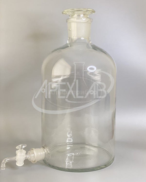 Бутыль Вульфа (с нижним тубусом) 10 л