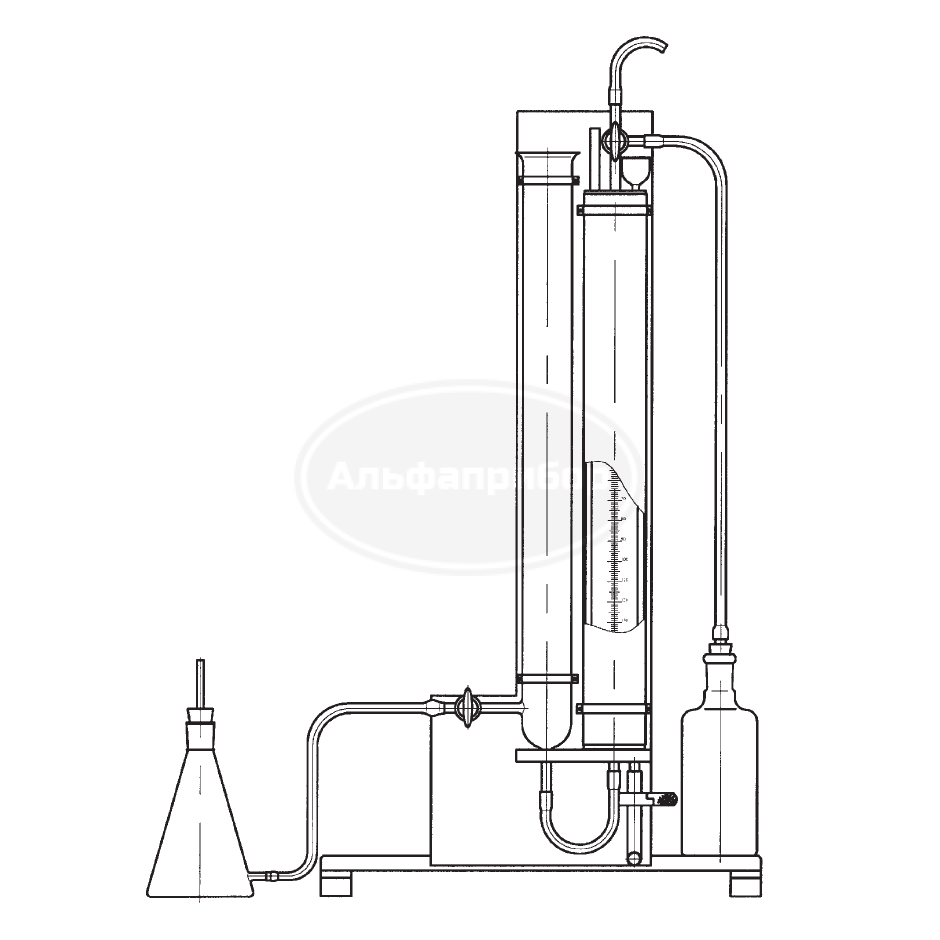 Склянка ГФ 5.887.367 к кальциметру