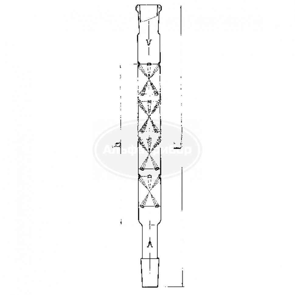 Дефлегматор 150-14/23-14/23 ГФ 5.883.378-01