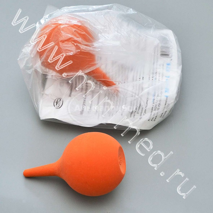 Спринцовки резиновые № 1, тип А, индивидуальная упаковка