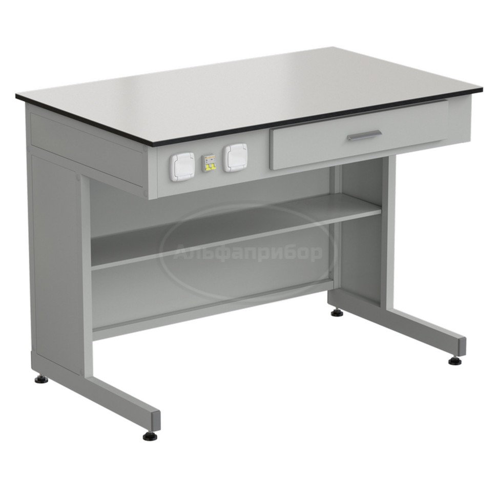 Стол демонстрационный с электрикой 1200x750x900 мм, раб. поверхность - Labgrade
