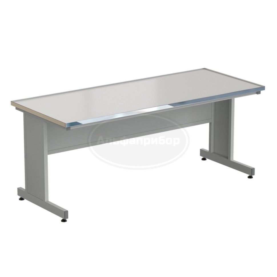 Стол пристенный 1820х750х750 мм, регулируемые опоры, раб. поверхность - Labgrade-лайт
