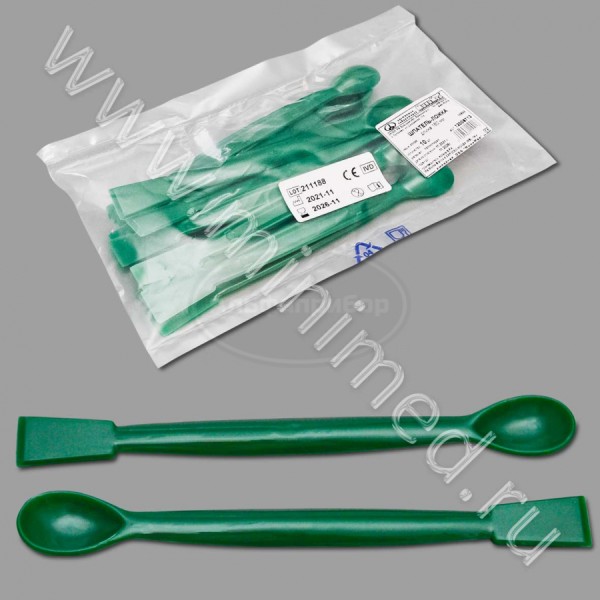 Шпатель-ложка, п/с, дл.180 мм, упаковка 10/200шт, Aptaca