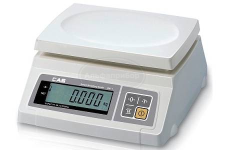 Технические фасовочные весы CAS SW-I-10D