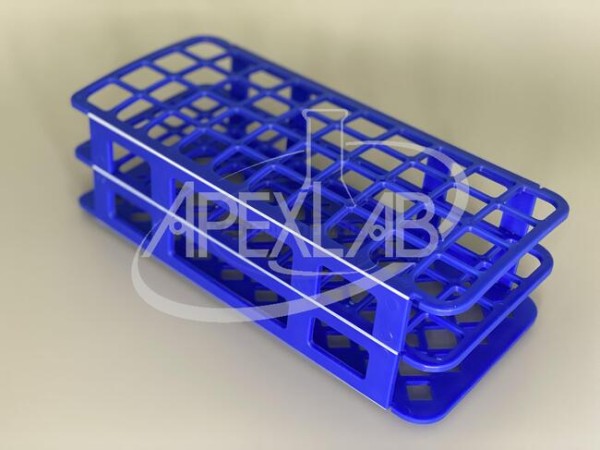 Штатив для пробирок 40 гнезд, d-21 мм