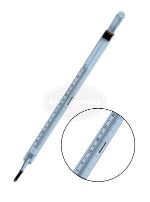 Термометр метеорологический ТМ-1 исполнение 2 максимальный