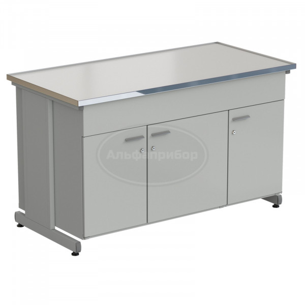 Тумба комбинированная 3 двери 1515х750х900 мм, Labgrade-лайт