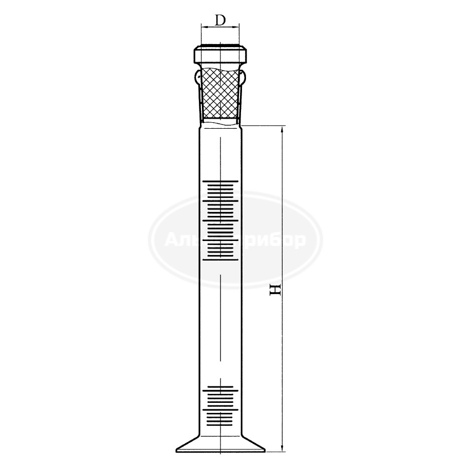 Цилиндр 2а-10-2 ГОСТ 1770-74
