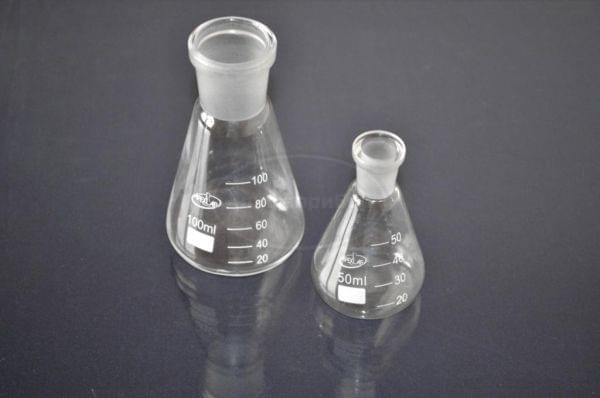 Колба коническая КН-1-500-29/32 с делениями