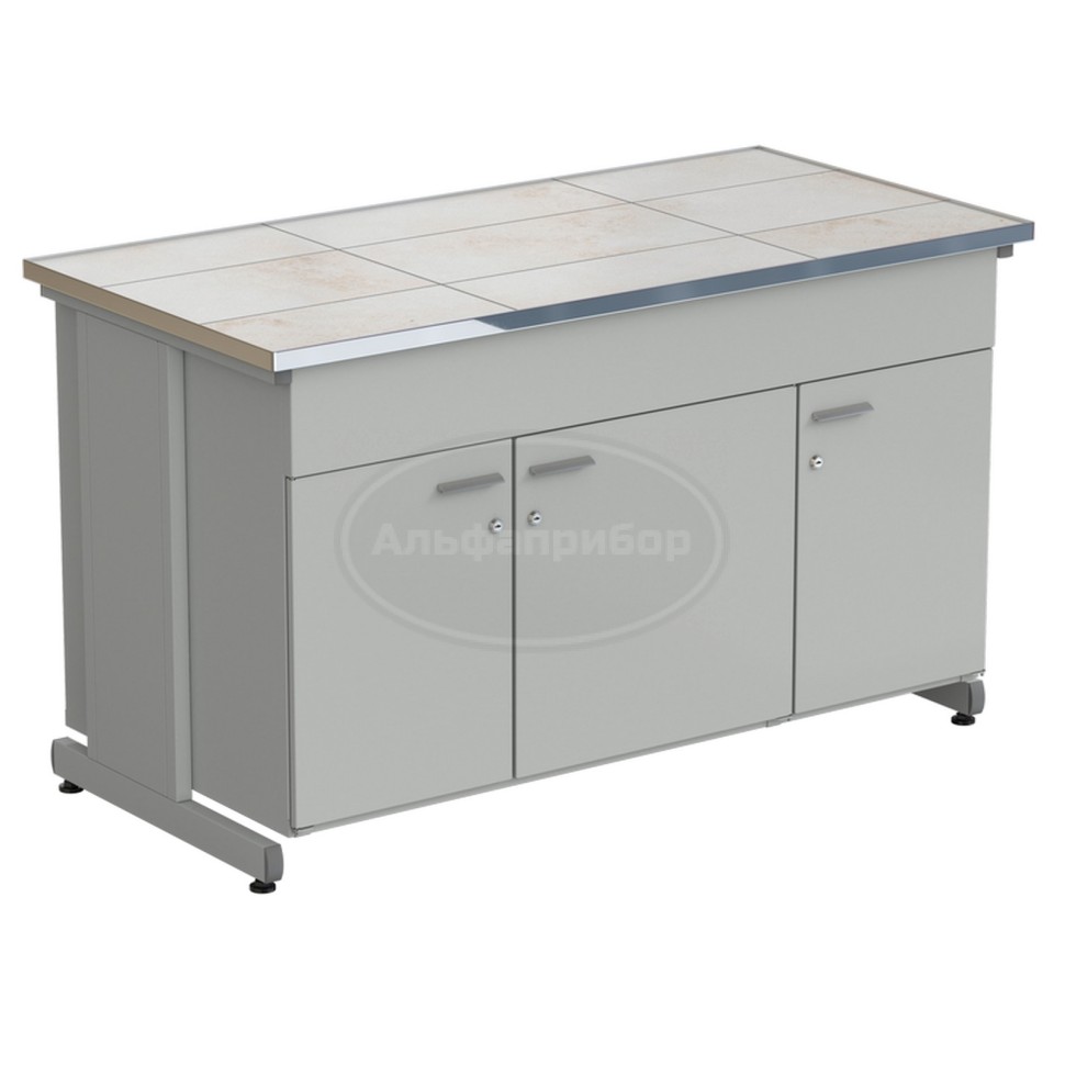 Тумба комбинированная 3 двери 1515х750х900 мм, керамика
