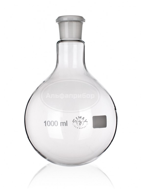 Колба круглодонная 50мл 29/32, Simax