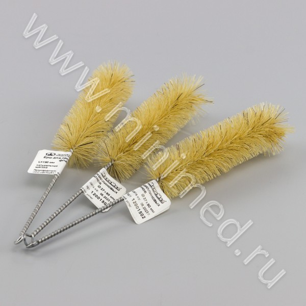 Ерш для пенициллиновых флаконов,натуральная щетина, 00с18-30, упаковка 1шт