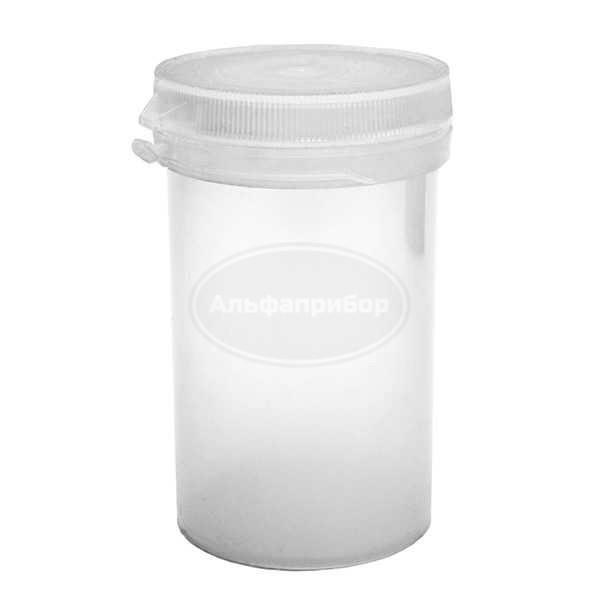 Банка круглая 130 мл натуральная с крышкой