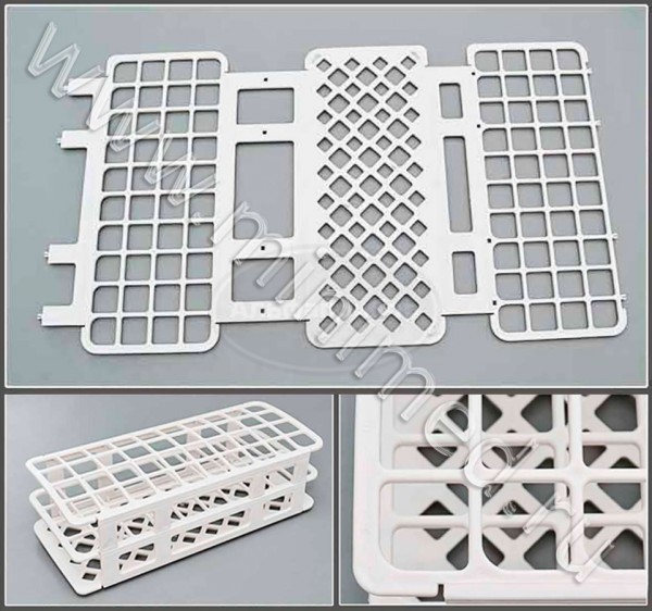 Штатив для пробирок диам.21, п/п, 40 гнезд, упаковка 5/50шт